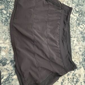 Lululemon Pace Rival Skirt - Black - Size 10